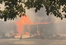 20 гаража и 2 автомобила са изпепелени след пожара в Пазарджик