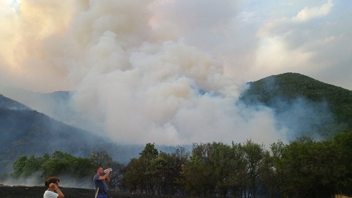 Близо 40 къщи изгоряха при пожара пламнал в събота по