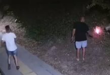 Криминално проявен мъж подпалил умишлено пожара в Търново, камери го заснели