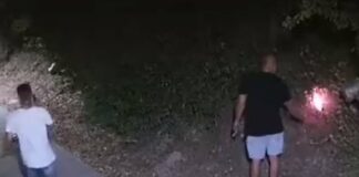 Криминално проявен мъж подпалил умишлено пожара в Търново, камери го заснели