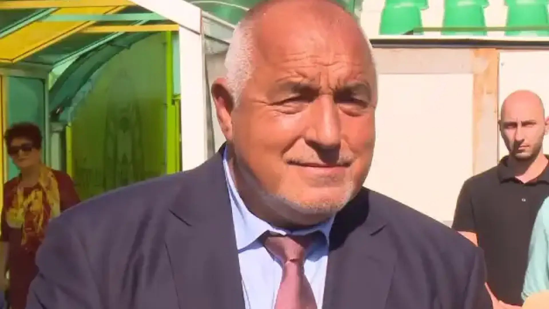 Лидерът на ГЕРБ Бойко Борисов заяви че за партията не