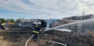 Започна изтеглянето на цистерните от катастрофиралия в Хасковско влак