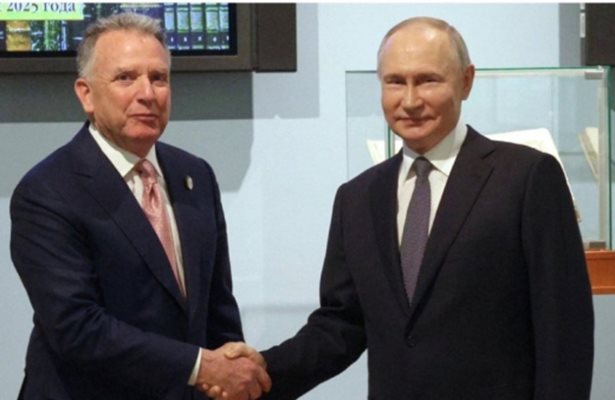 Специалният пратеник на президента на САЩ Доналд Тръмп Стив Уиткоф