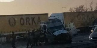 9 години и 4 месеца затвор за каналджия, който с бус, натоварен с мигранти, уби полицай