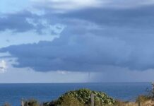 Заснеха водно торнадо край Синеморец