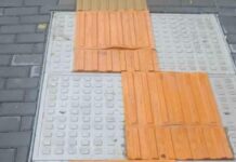 Разлепиха се плочките на „Опълченска“ след ремонта за 16 милиона лева