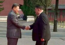 Атанас Зафиров присъства на военния парад в Пекин и разговаря с китайския президент Си Дзинпин