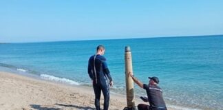 Военните прибраха обекта, изплувал на плажа Велека, оказа се стартови двигател на ракета