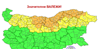 Оранжев и жълт код за поройни дъждове в Северна България