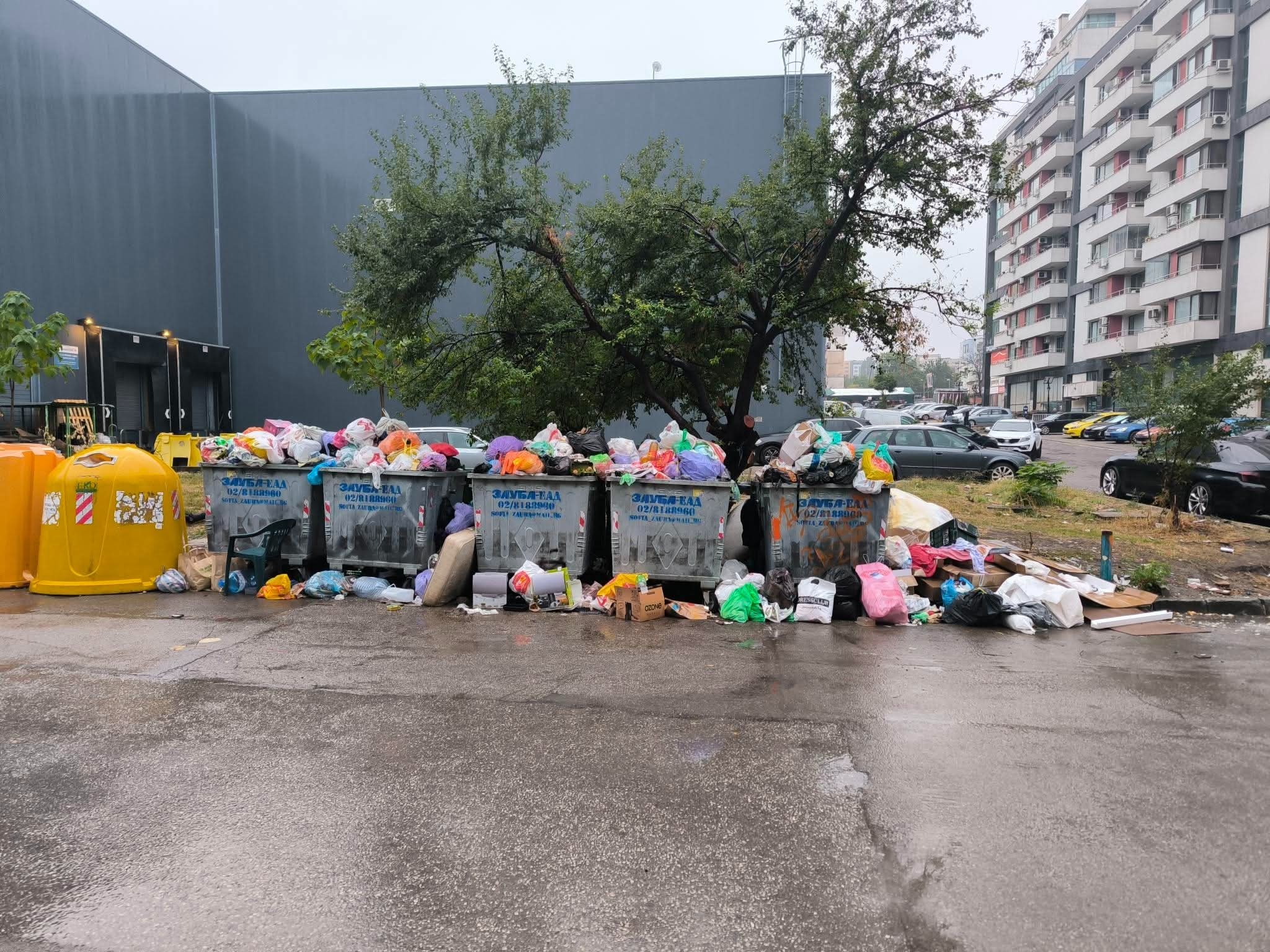 От понеделник има временна организация за сметоизвозването в районите Изгрев