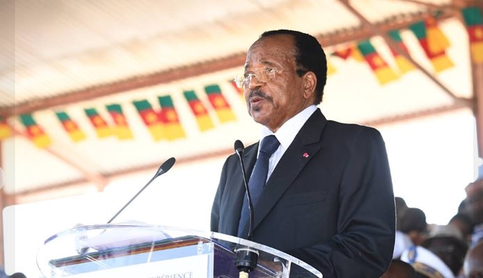 Деветдесет и две годишният президент на Камерун Пол Бия който