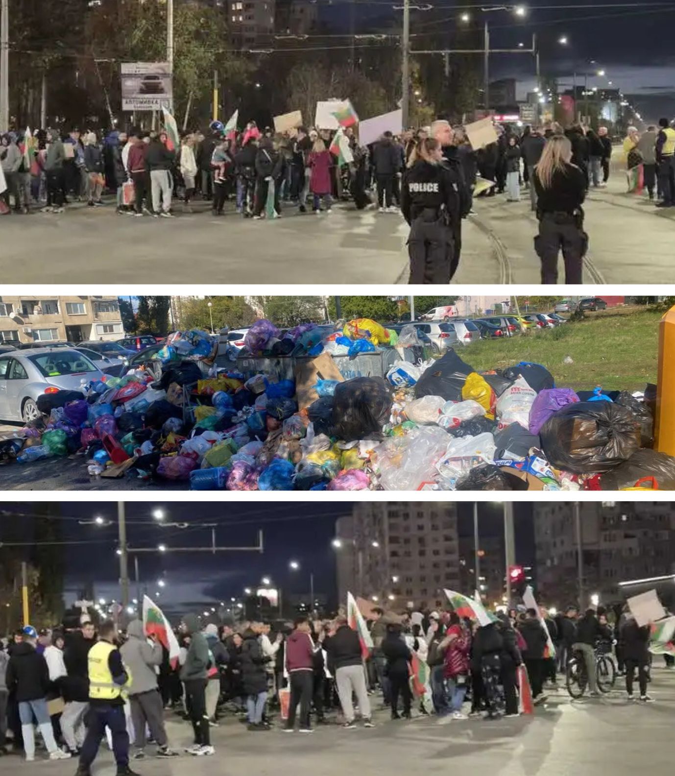 Жители на столичния район Люлин протестираха срещу проблемите с отпадъците Движението