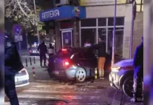 Младеж влетя с автомобила си в аптека в Пловдив