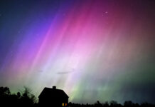 Заснеха северно сияние в България