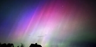 Заснеха северно сияние в България