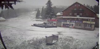 Сняг вали на Витоша