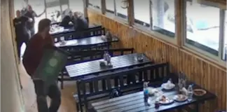 Психар вилня с нож в ресторант в София