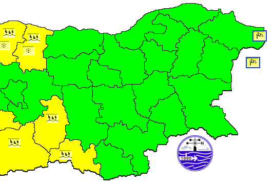 Истинска зима в последните дни на 2025 година