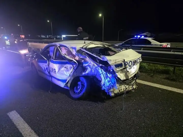 Пускат под гаранция шофьора ударил полицейска кола на Северната тангента