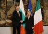 Премиерът Росен Желязков и италианският премиер Джорджа Мелони договориха провеждането на междуправителствена среща през март