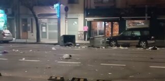 Цяла нощ почистват София след безредиците, транспортът е възстановен