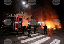 Над 10 души са задържани на протеста в центъра на София по данни на СДВР