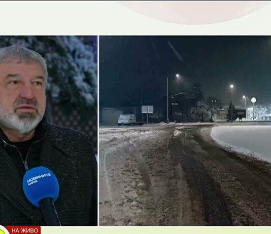 20-сантиметрова снежна покривка в Русенско, има населени места без ток