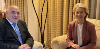 Борисов към Урсула фон дер Лайен: България и ГЕРБ са надежден и предвидим партньор в ЕС и НАТО
