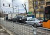 Верижна катастрофа между 5 коли и автобус в София, движението е затруднено