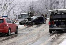 Шофьор, убил днес баща и дъщеря на пътя край Ловеч, е избягал