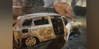 Запалиха автомобила и входната врата на кмета на Бистрица