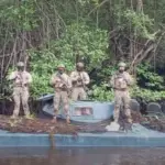 Задържаха 35-метрова наркоподводница, скрита в природен резерват в Еквадор