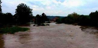 Преля река Черни Лом в село Априлово