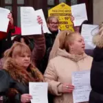 Пощенските служители излязоха на протест