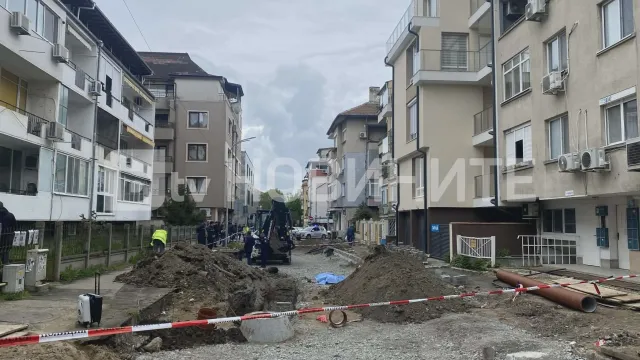 Работник загина при трудова злополука в центъра на Бургас Инцидентът