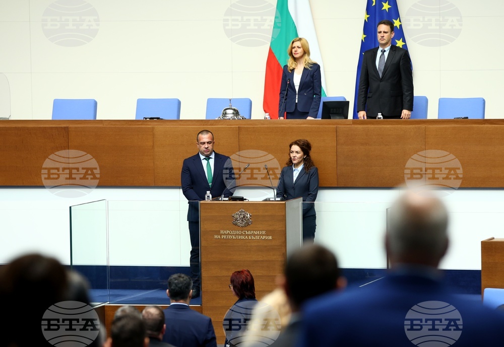 Двама нови народни представители от Прогресивна България положиха клетва в