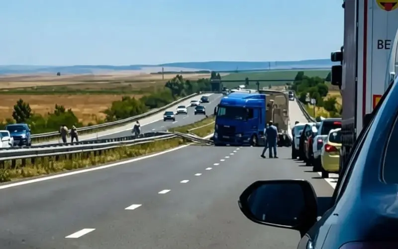 Шофьорът на товарния автомобил който причини катастрофата с три жертви